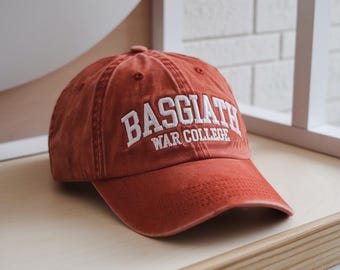 Embroidered Basgiath War College Washed Hat, Fourth Wing Embroidered Hat, Xaden Riorson, Dragon Rider Hat, Romantasy Reader Bookish Gift Cap