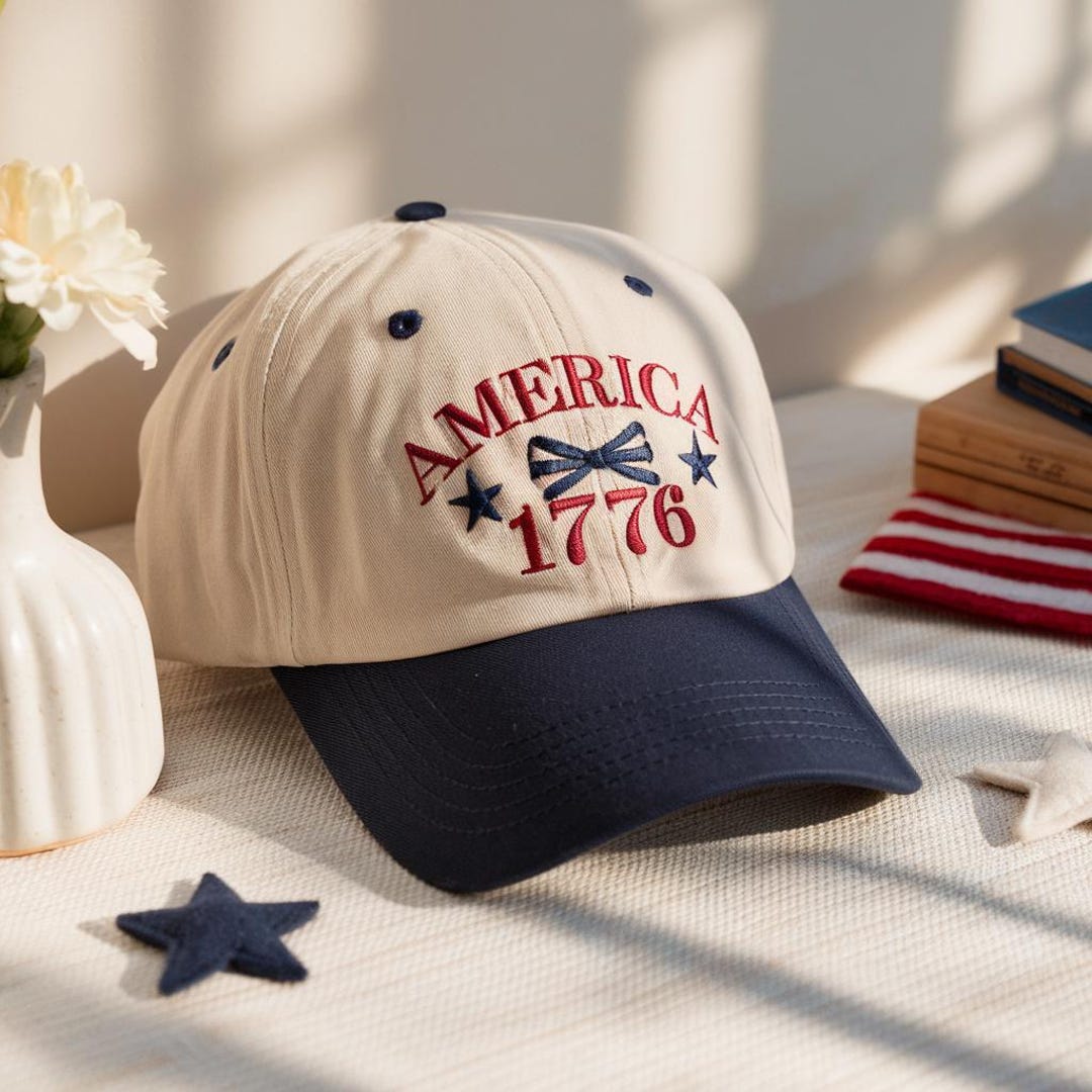 Hat Rack 1776 American 1776 Embroidered Trucker Hat, 4th of July Hat - Etsy