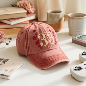 Embroidered Clair Obscur Expedition 33 Hat, Expedition 33 Cap, Clair Obscur Expedition 33 Hat, Game Hat, Father&#39;s day gift, 4th of July gift
