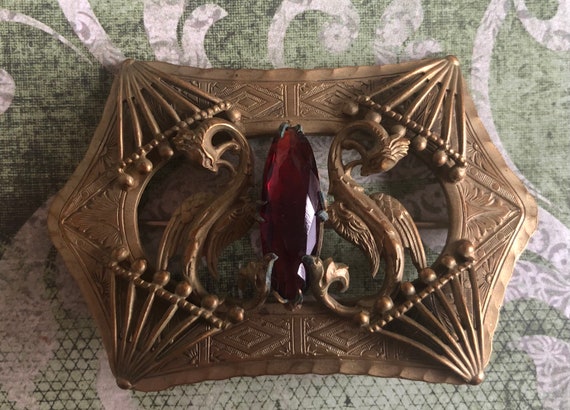 Egyptian Revival Sash Pin