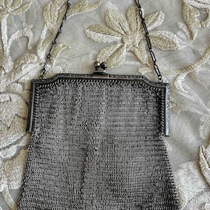 Whiting and Davis Purse With Fringe - Etsy