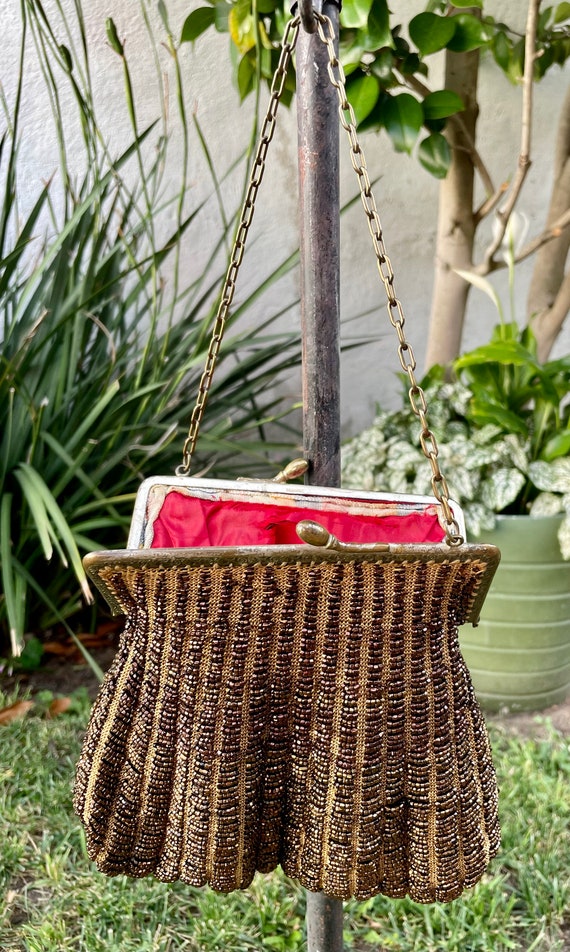 1920's Beaded Purse - image 3