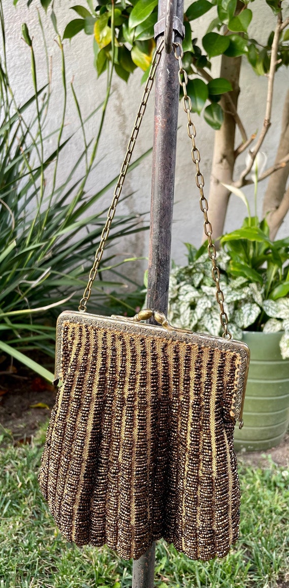 1920's Beaded Purse - image 1