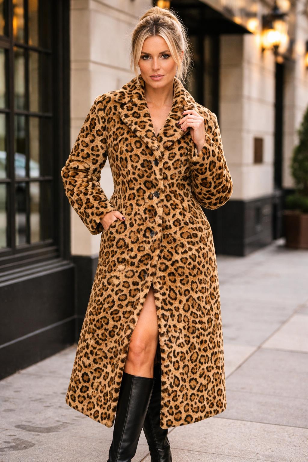 Womens Coats Dolce And Gabbana Leopard Jacket Dolce Gabbana