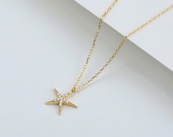 1 pezzo Collana vintage minimalista con pendente a fiore di perle