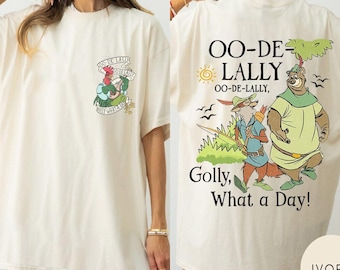 Retro Disney Robin Hood And Little John Oo-De-Lally Shirt, Golly What A Day T-shirt, Magic Kingdom Tee, Disneyland Family Trip 2025