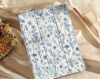Retro Flowers iPad 2025 11/10th Case, iPad Pro 11" 12.9'' 13'' Case,iPad Air 7/6/5/4 Case, iPad mini 6/7 Case, iPad Cover With Pen Slot