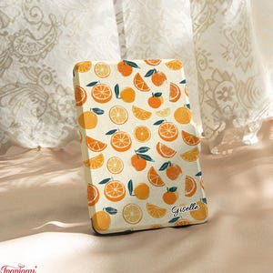 Painted Oranges Personalization Kindle Case, All New Kindle 12th Gen 2024 Case, Kindle 10th/11th Case, Kindle Oasis Case Kobo/Fire HD Case