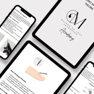 Manicure Training Manual, Nail Technician Course, Nail Care Mani, Gel Polish Guide, Nail Prep, E-File Basics, Shaping, Printable eBook