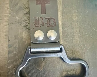 Expanded 2.5” Bunker Belt Custom Engraved MOTOROLA APX 6000-8000