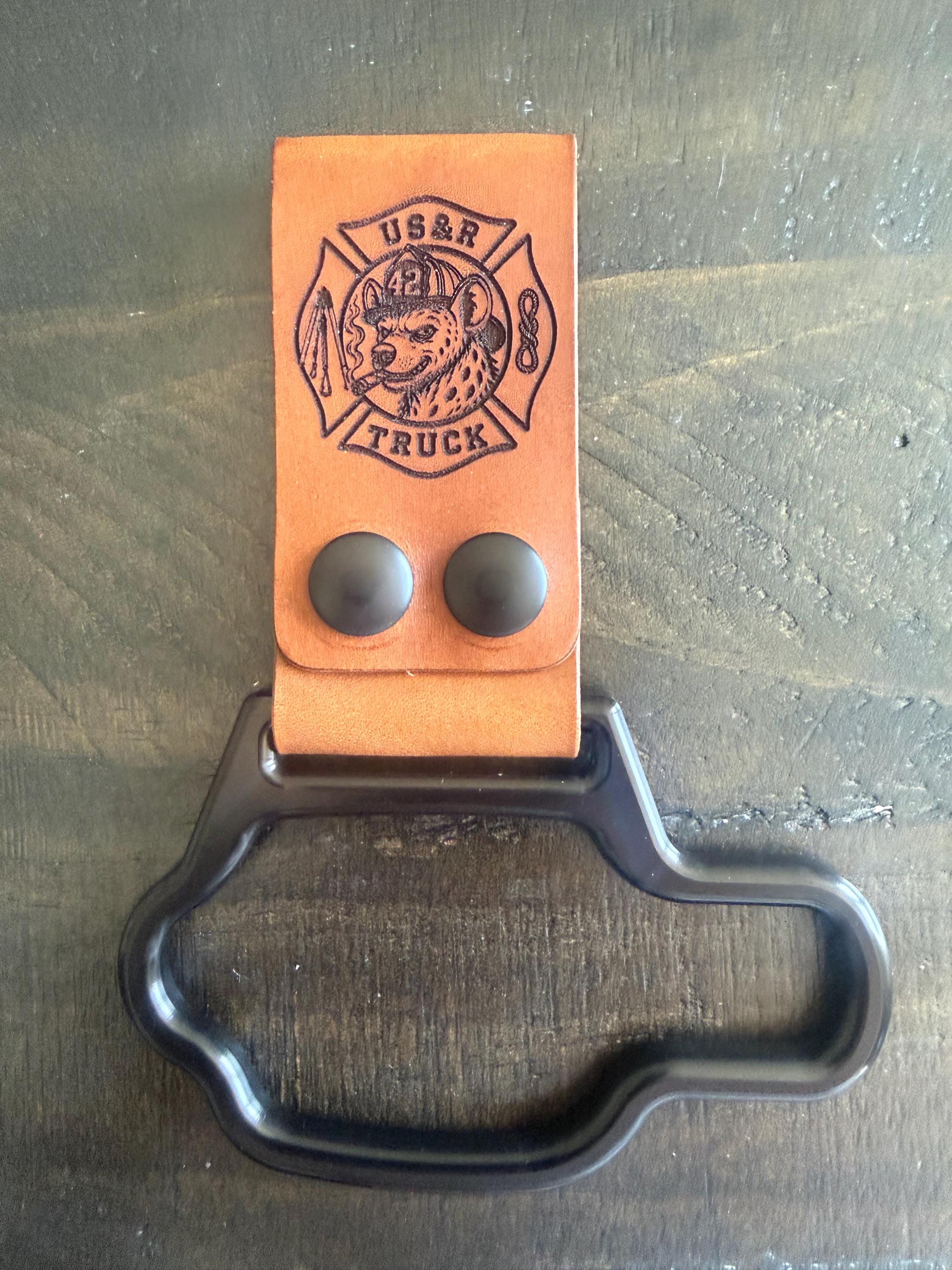 Expanded 2.5” Bunker Belt Custom Engraved Motorola APX 6000-8000
