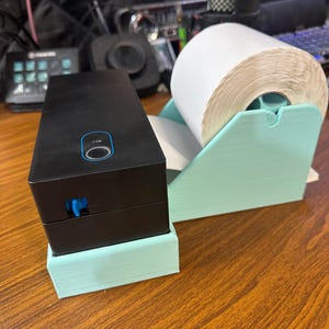 Nelko PL70E Label Printer Holder: Organizer & Dispenser