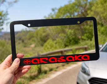Arasaka Corporation License Plate Frame, Cyberpunk 2077, Night City Car Accessories, Custom Plate Cover, Gamer Car Decor, Gift for Drivers