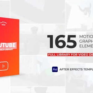YouTube Motion Library Essential Graphics Templates Adobe After Effects