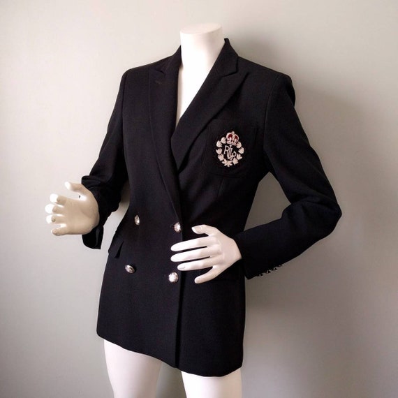 ralph lauren blazer crest