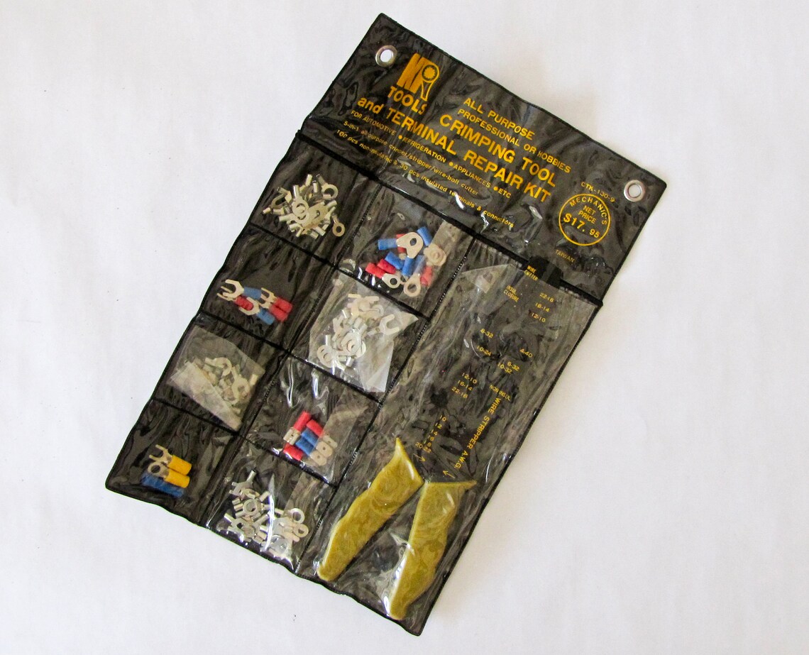 Vintage Crimping Tool and Terminal Repair Kit Etsy