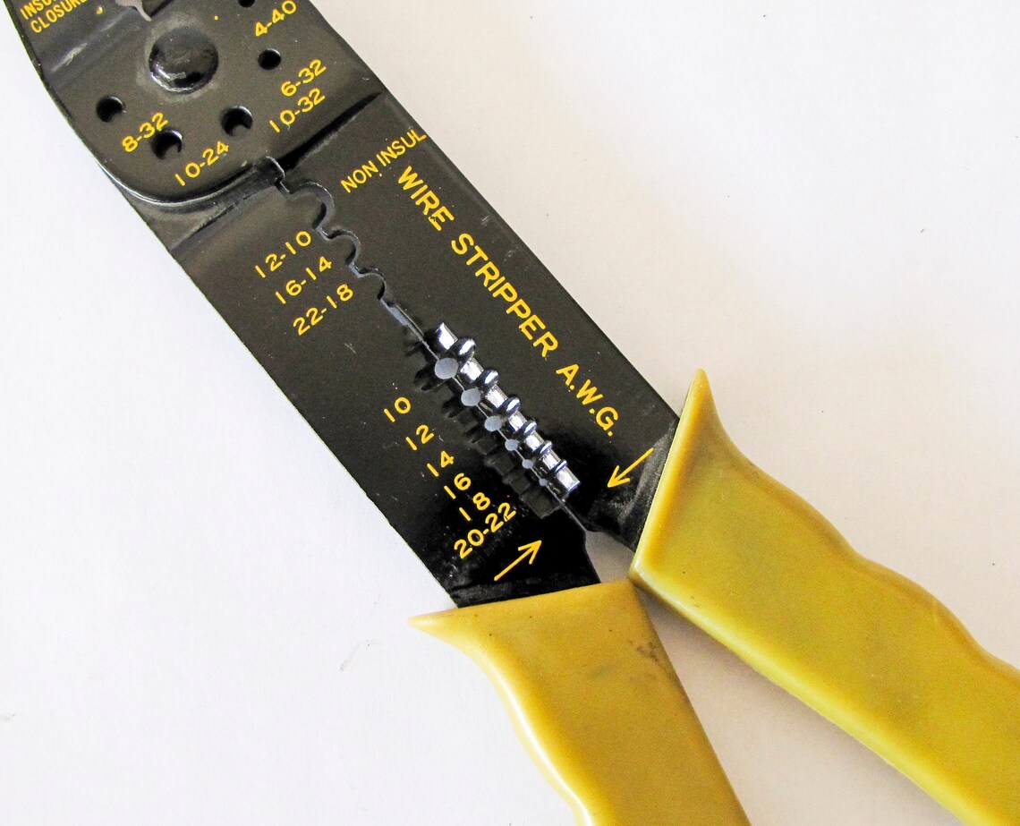 Vintage Crimping Tool and Terminal Repair Kit Etsy