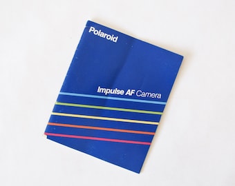 Original Manual for Polaroid Impulse Camera