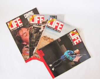 Life Magazine In Time Of War In 4 Special Editions / February March 1991 / War in Iraq