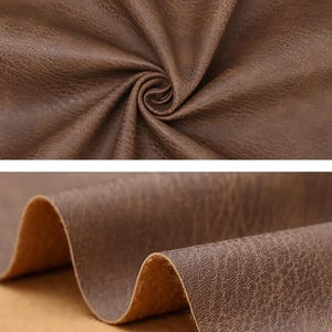 Faux Leather Fabric, Upholstery Artificial Leather, Craft Supply, Sewing Leather