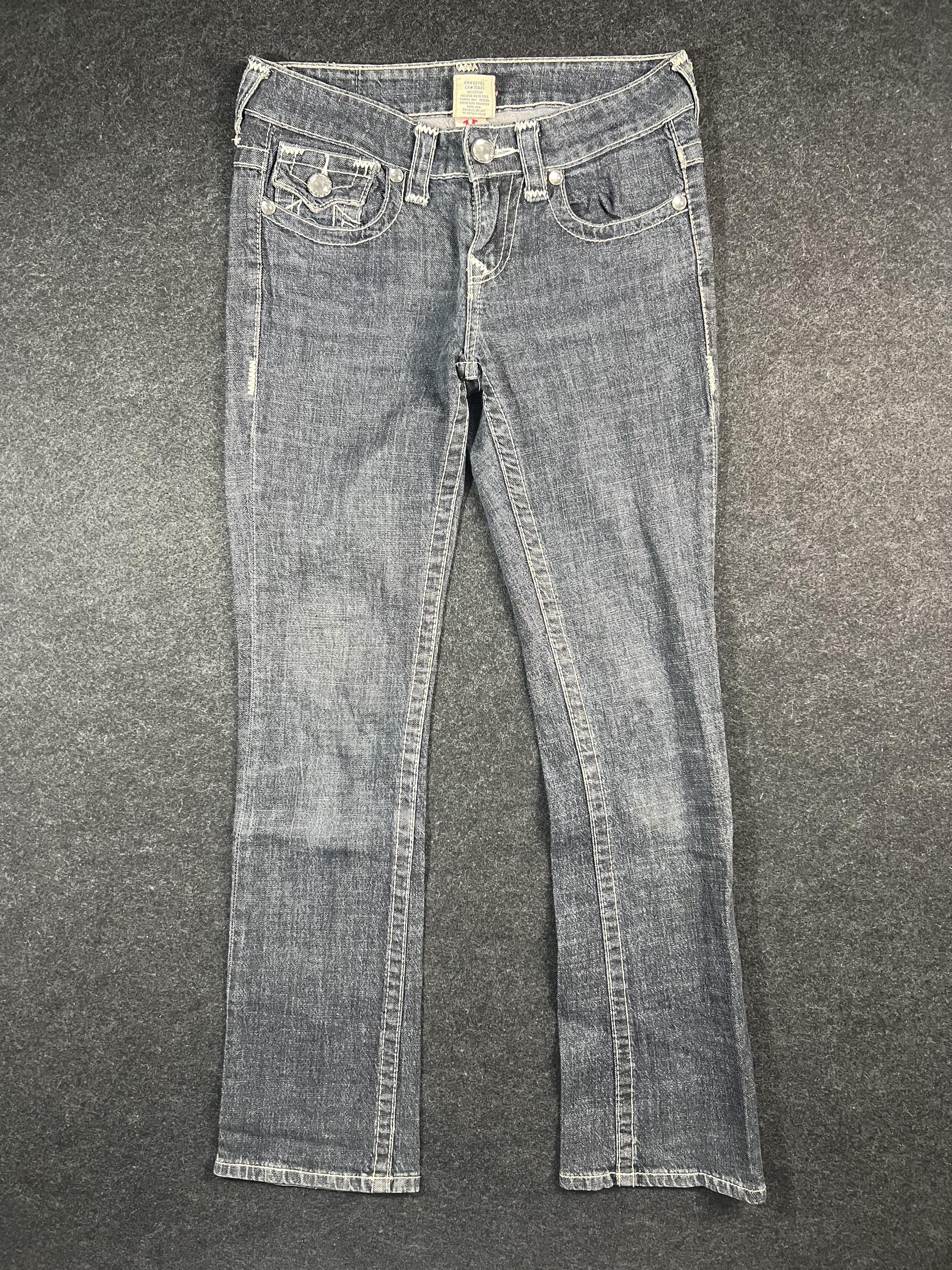 True Religion Jeans With Embroidery - Etsy