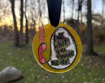 Look What You Made Me Do | Reputation | Inspired by Taylor Swift Ornament | 3" Acrylic Ornament Gift | Swiftie Art | Eras Tour Gift