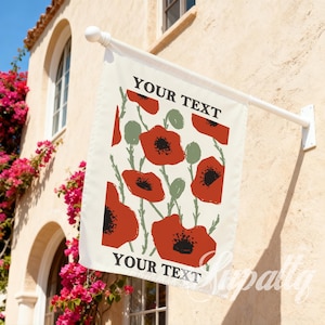 Custom Garden Flag,Personalized Text & Styles,18 Unique Designs,Weatherproof Yard Decor,New Home Gift Idea,Outdoor Housewarming Present