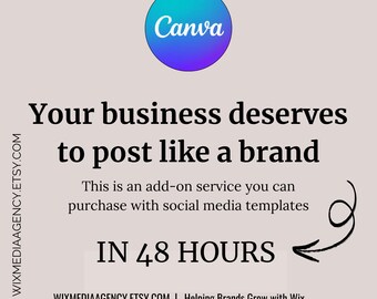 Plantilla personalizada de Canva para redes sociales: logotipo, colores y fuentes