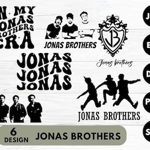 Jonas Brothers Svg Bundle, Jonas Retro 90&#39;S, Concert 2023 Retro Gift, Jonas Brothers 2023 Png, Jonas Brothers Band Png, Jonas Brothers png