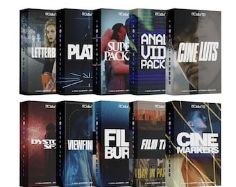 Paquete de edición definitiva con más de 1000 funciones: transiciones y efectos cinematográficos (todo en uno)