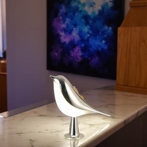Bedside Lamp - Nightstand Lamp - Touch Bedside Lamp - Mini Desk Lamp - Reading Lamp for Bed - LED Ring Light - Small Desk Light - led lamp