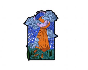 Nature machine embroidery design, Embroidery files, Instant download, Tree machine embroidery design, Tree embroidery files