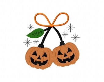 Helloween machine embroidery design, Embroidery files, Pumpkin embroidery design, Helloween pumpkin digital, Autumn embroidery