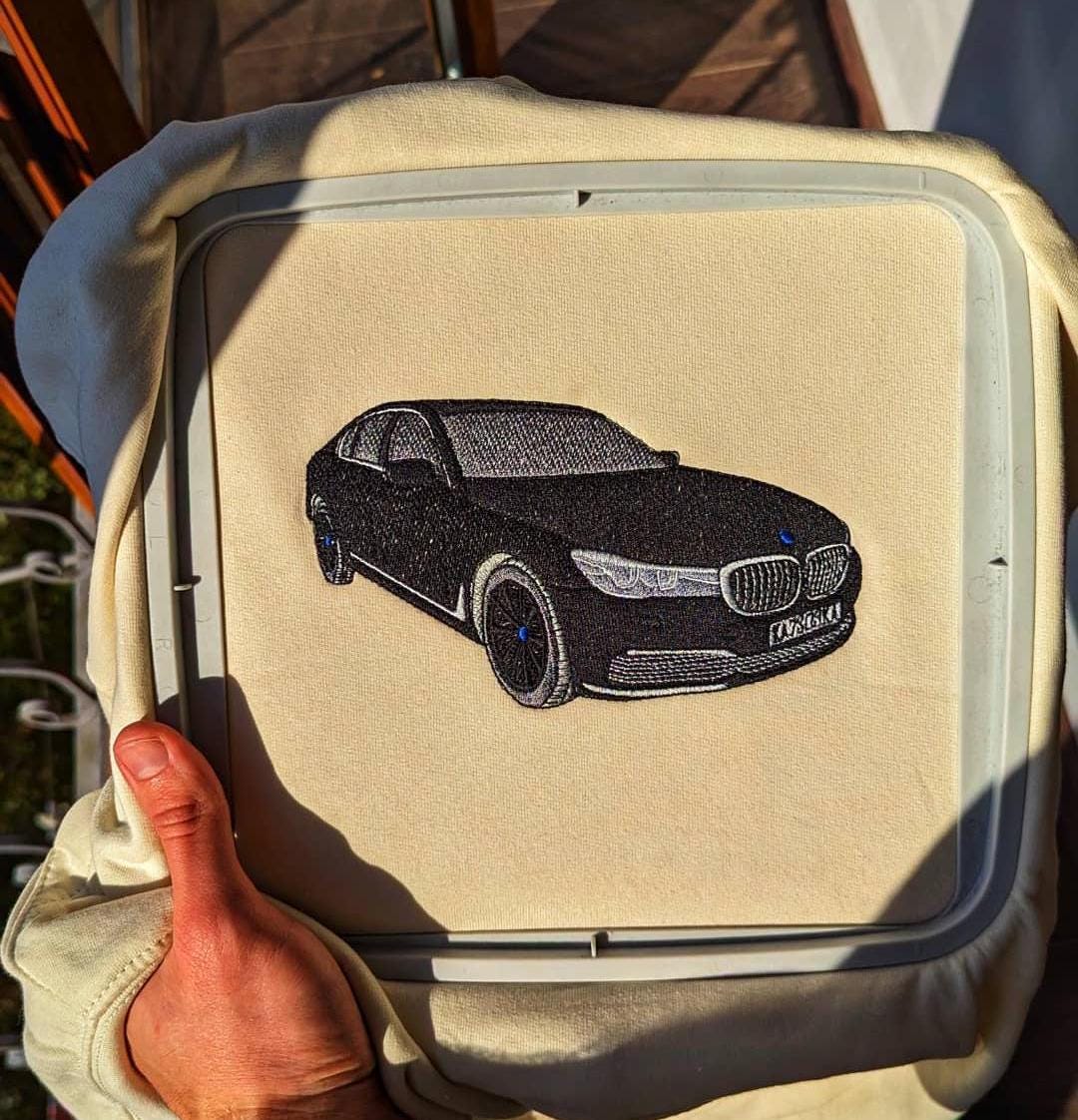 Car Machine Embroidery Design, Embroidery Files, Instant Download - Etsy
