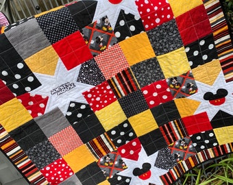 Charming Addition Hand Pieced Quilt Top backing and border 90x108