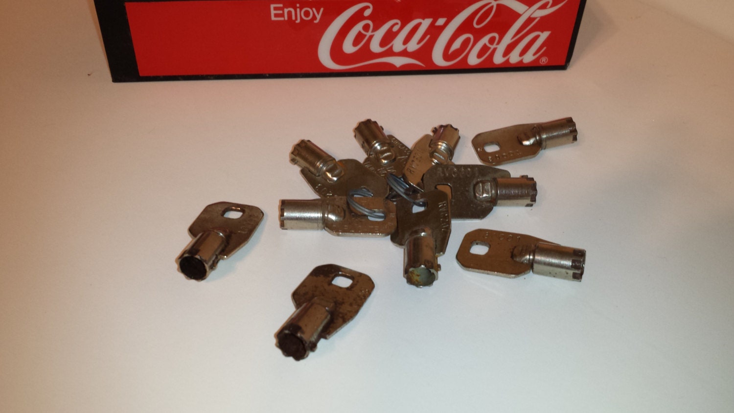 Ace Lock Soda Vending Machine Key for Barrel type locks Etsy