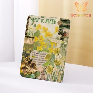 Flora Nostalgia Kindle Case,2024 Kindle 10/11/12th,Paperwhite 6.8&quot; 7&quot;,PW 5/6/7 Personalized ,Kindle Colorsoft Case,Auto Wake/Sleep