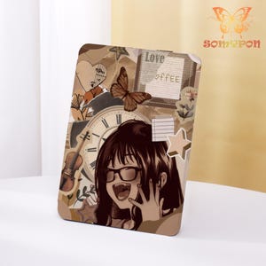 Collage Girl Kindle Case,2024 Kindle 10/11/12th,Paperwhite 6.8&quot; 7&quot;,PW 5/6/7 Personalized ,Kindle Colorsoft Case,Auto Wake/Sleep