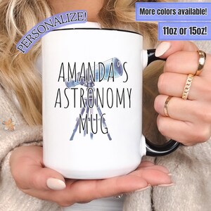 Spersonalizowany kubek astronomiczny, spersonalizowany kubek astronoma, prezent astronomiczny, prezent astronomiczny, kubek astronomiczny do kawy, kubek astronomiczny do kawy