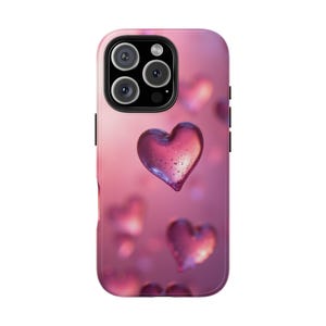 Heartfelt Love Tough Phone Cases, Cute Gift, Valentine s Day, Birthday Present, Heart Pattern, Phone Accessory