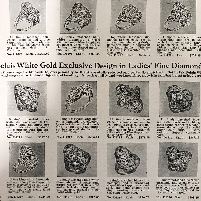 Antique 1920s platinum and diamond filigree cocktail ring GR59 image 10
