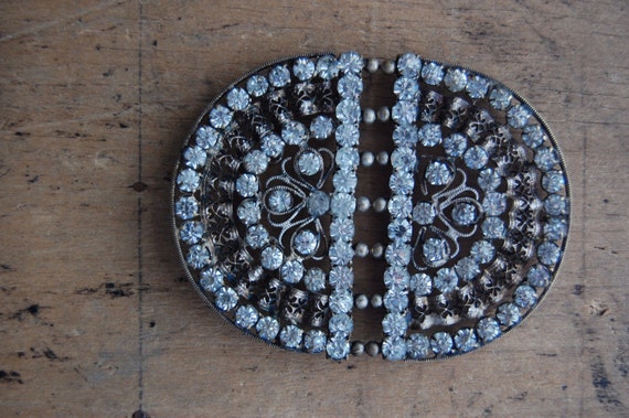 Antique Edwardian pendant or sash ornament / ERST… - image 1