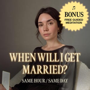 Quando mi sposerò? Come incontrerò il mio futuro coniuge? / Lettura accurata dei Tarocchi per il matrimonio / Previsione dettagliata / Stessa ora, stesso giorno