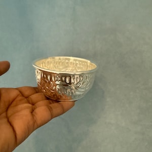 Pure German silver bowls, perfect for return gifts