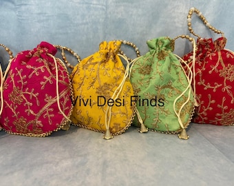 Potli Bags, Thamboolam return gift bags