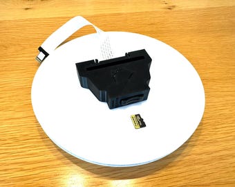 Soporte para tarjetas micro SD para carril DIN, carril DIN 35, instalación eléctrica, gadgets para armarios de control, Loxone, Smart Home