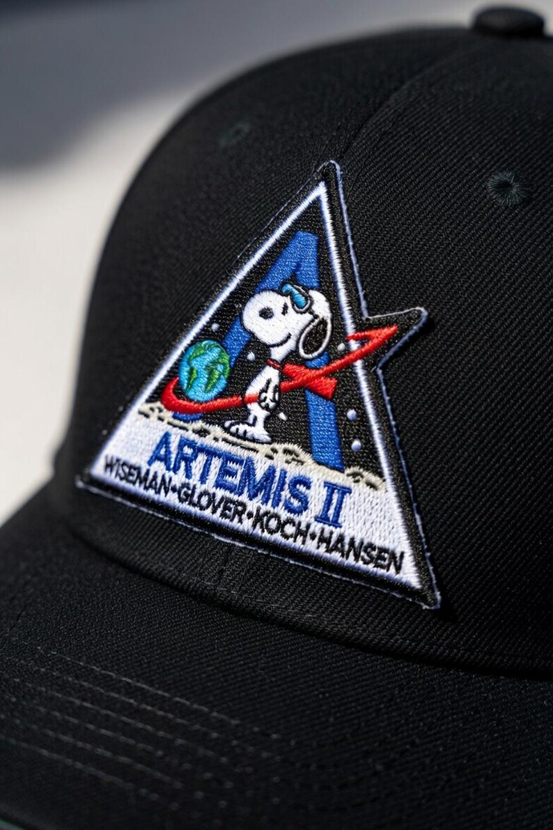 Artemis II Mission Puppy Patchs, Embroidered Iron on Patch, Artemis 2 ...