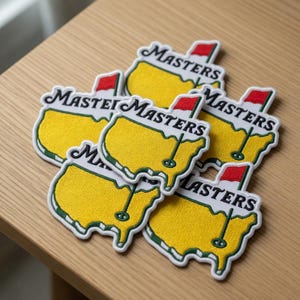 Geborduurde Masters Golf-patch, Augusta-geïnspireerde patch, 2026 Tournament-patch