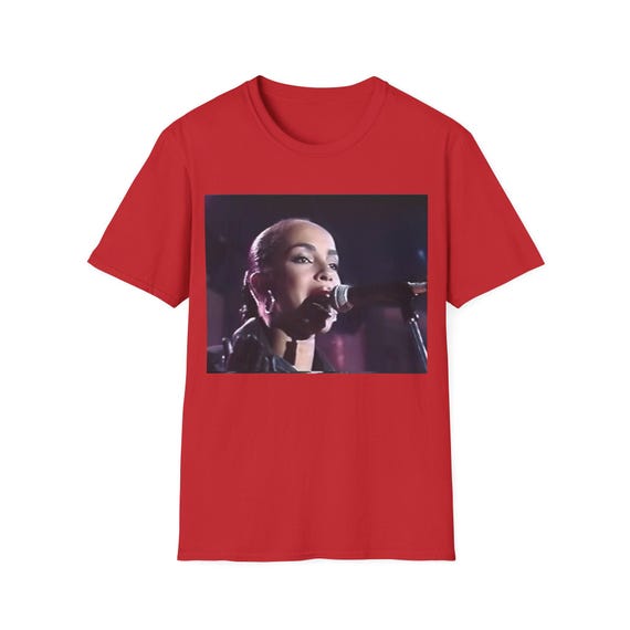 Retro Sade Concert T-shirt: 80s Style Music Fan Tee - Etsy
