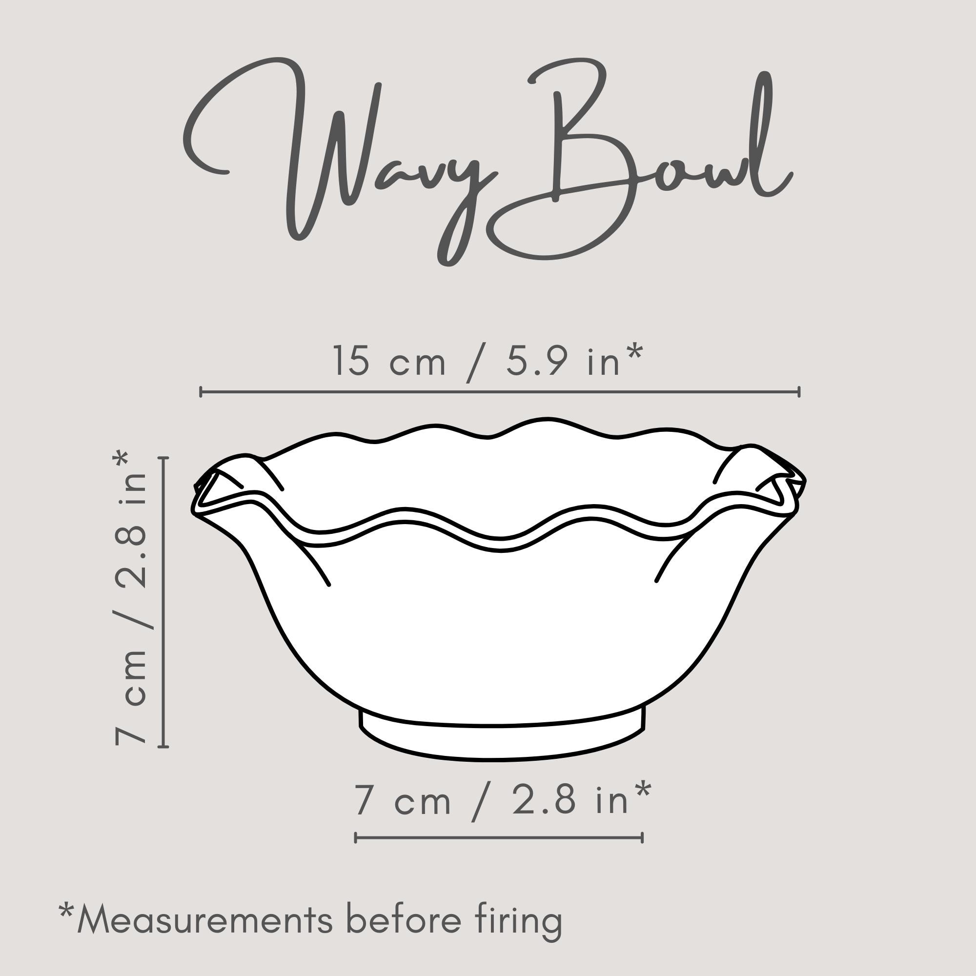Wavy Bowl Pottery Template | Slab Building Tutorial | Ceramic Tools ...
